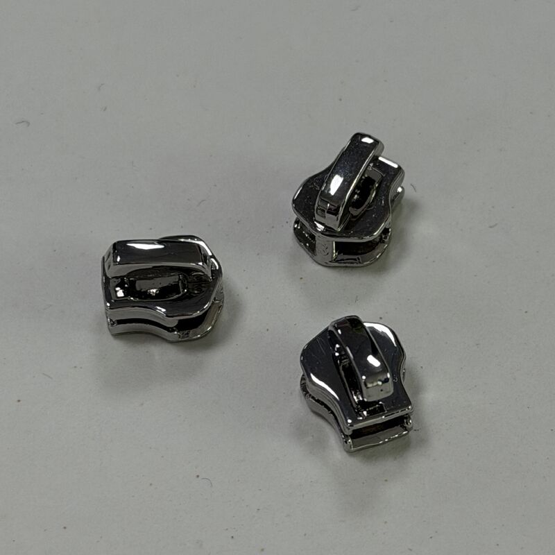 Smooth Rust Resistant #3 Metal Zipper Slider Scratch Resistant Non Lock Pin Lock Slider