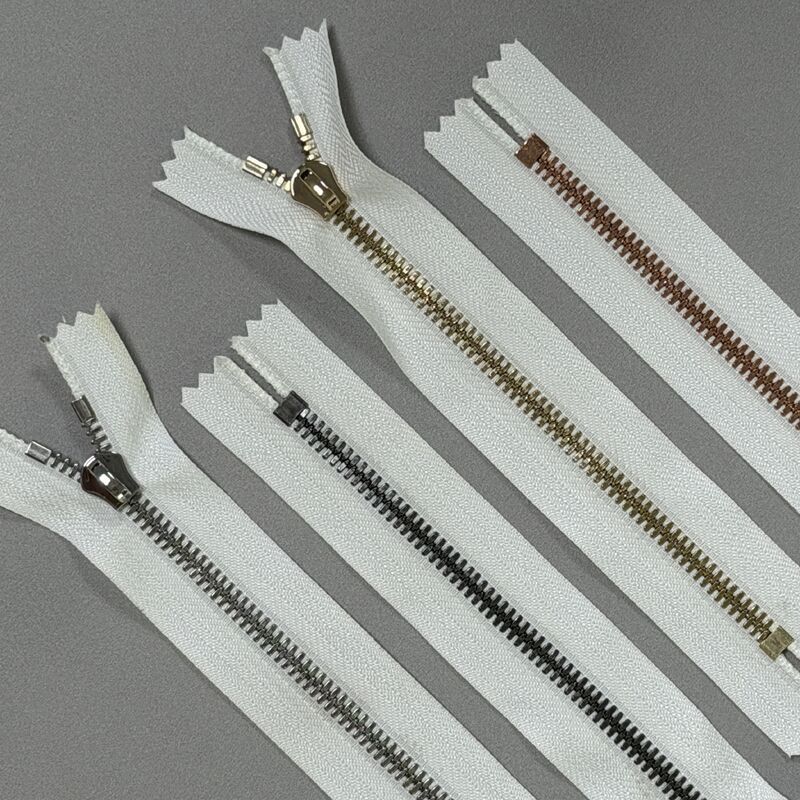 Versatile Trends #5 Corn Teeth Metal Zipper Gun Metal Premium Feel Industrial Luxe Style