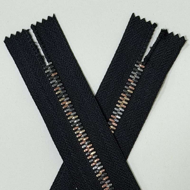 Glowing Evenly #5 Corn Shaped Classic Color Metal Zipper Full And Dimensional