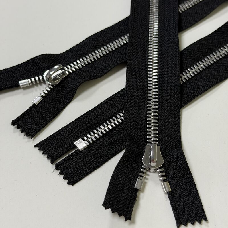 Uniform Plating #5 Corn Teeth Metal Zipper Classic Style Top Grade Finish