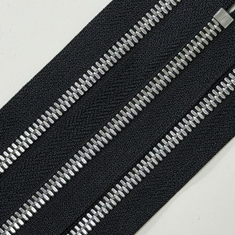 Uniform Plating #5 Corn Teeth Metal Zipper Classic Style Top Grade Finish